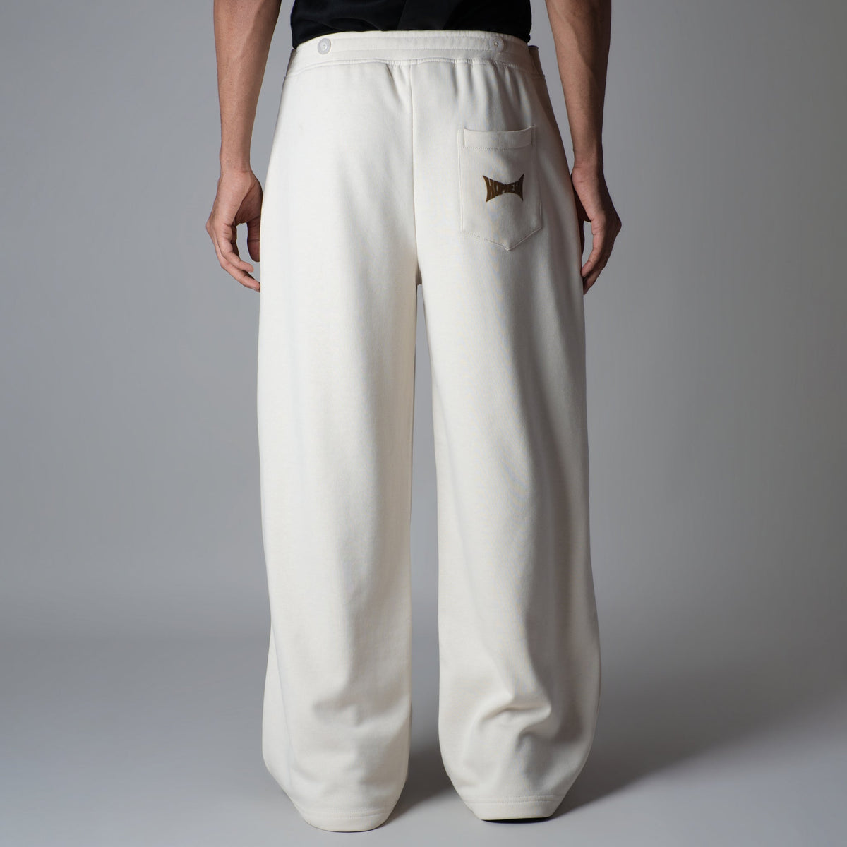 IVORY EXTRA PANEL SWEATPANTS