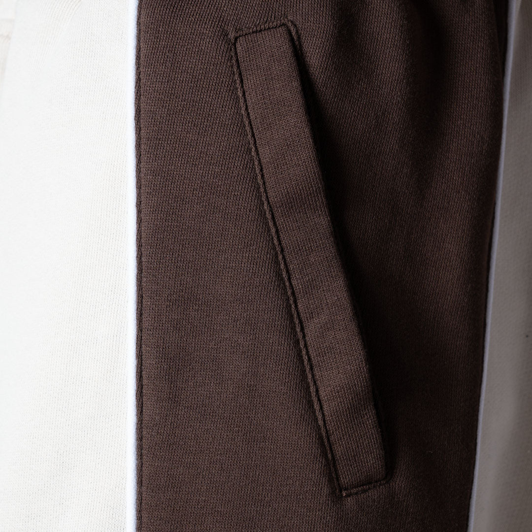 IVORY HALF CIRCLE SWEATPANT