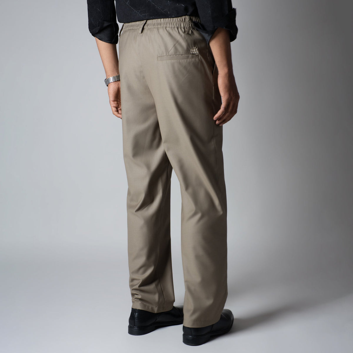 KHAKI MONO FIT TROUSER