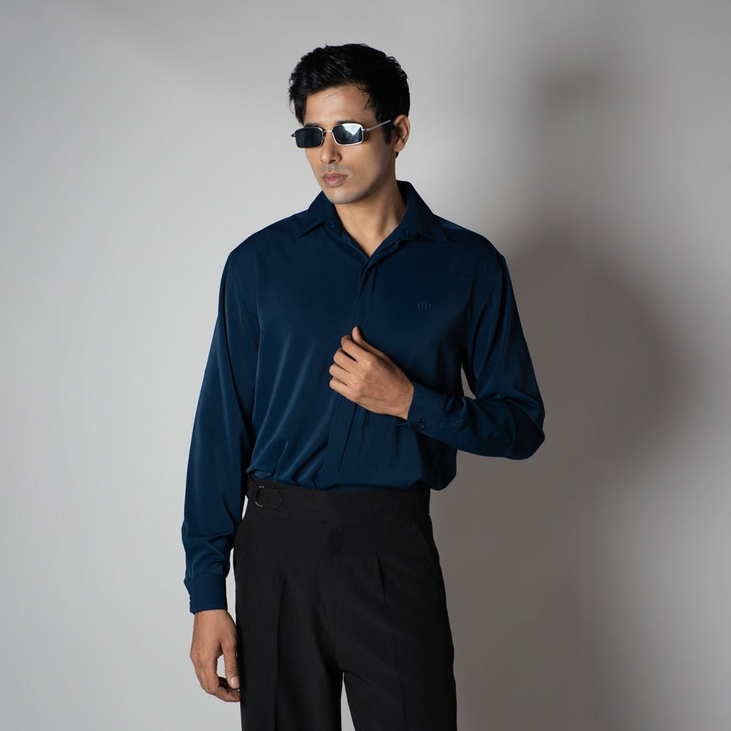 MID-NIGHT BLUE KOREAN ULTRALITE SHIRT