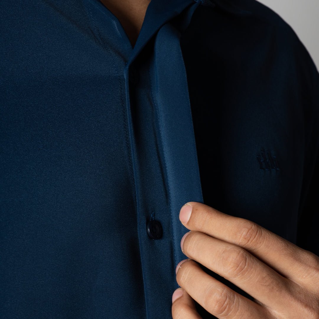 MID-NIGHT BLUE KOREAN ULTRALITE SHIRT