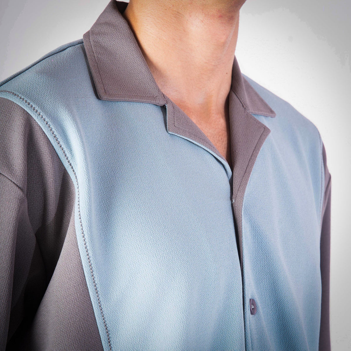 MOON STONE AND MINT CUBAN SHIRT
