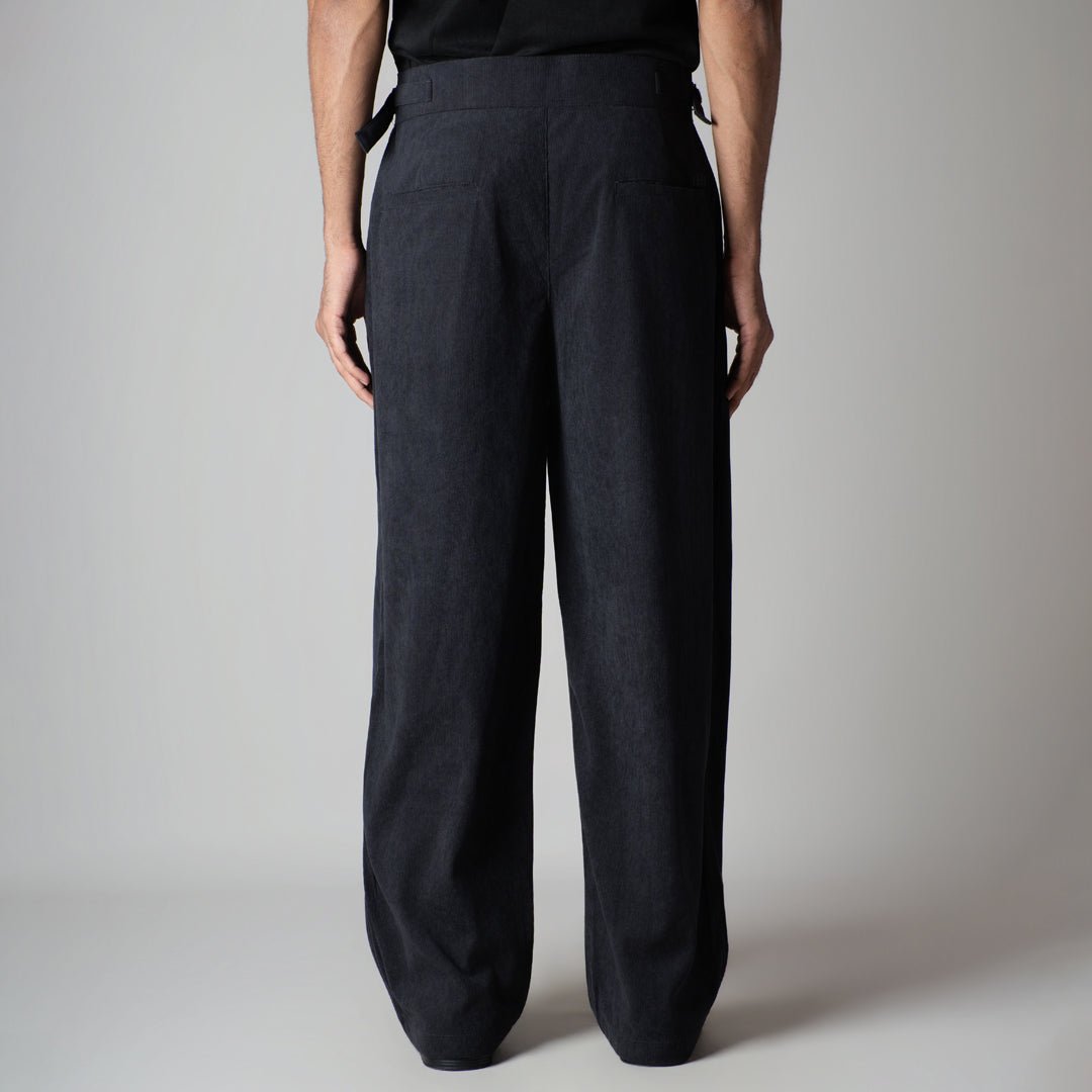CHARCOAL CORDUROY FORMAL TROUSER