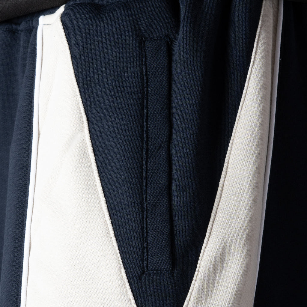 NAVY DOWNWARD ARROW SWEATPANT