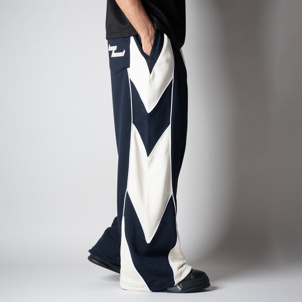 NAVY DOWNWARD ARROW SWEATPANT