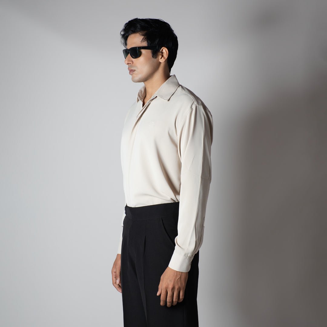 OATMEAL KOREAN ULTRALITE SHIRT
