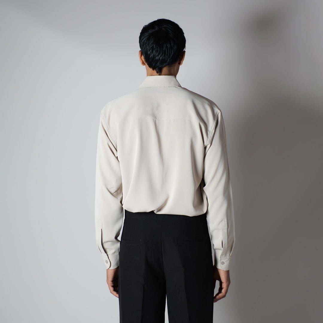 OATMEAL KOREAN ULTRALITE SHIRT