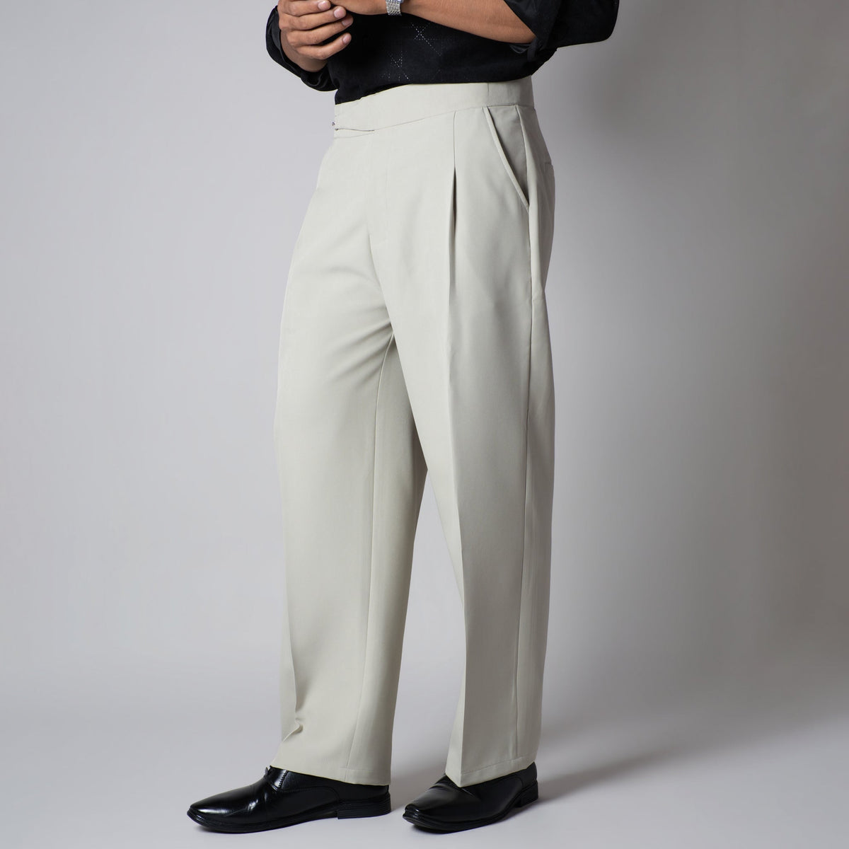 OFF-WHITE D-HOOK TROUSER