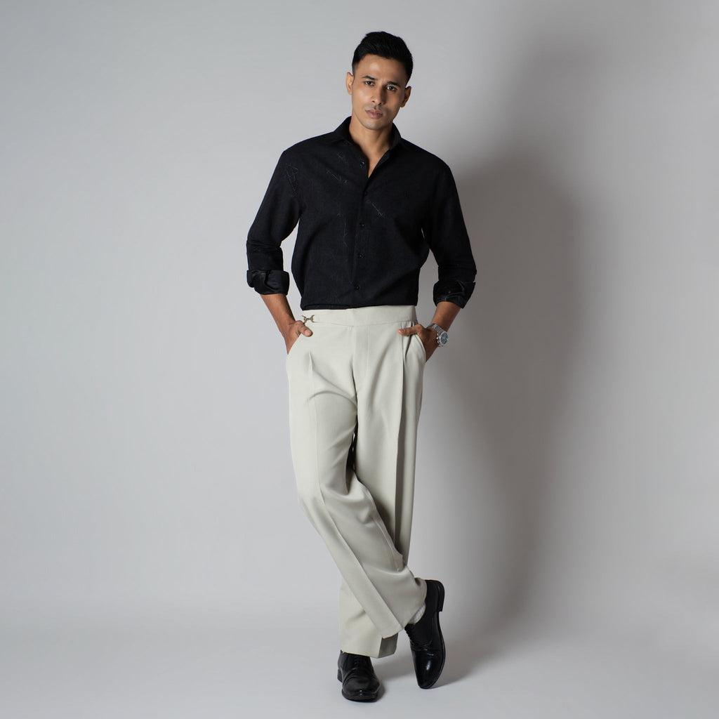 OFF-WHITE D-HOOK TROUSER