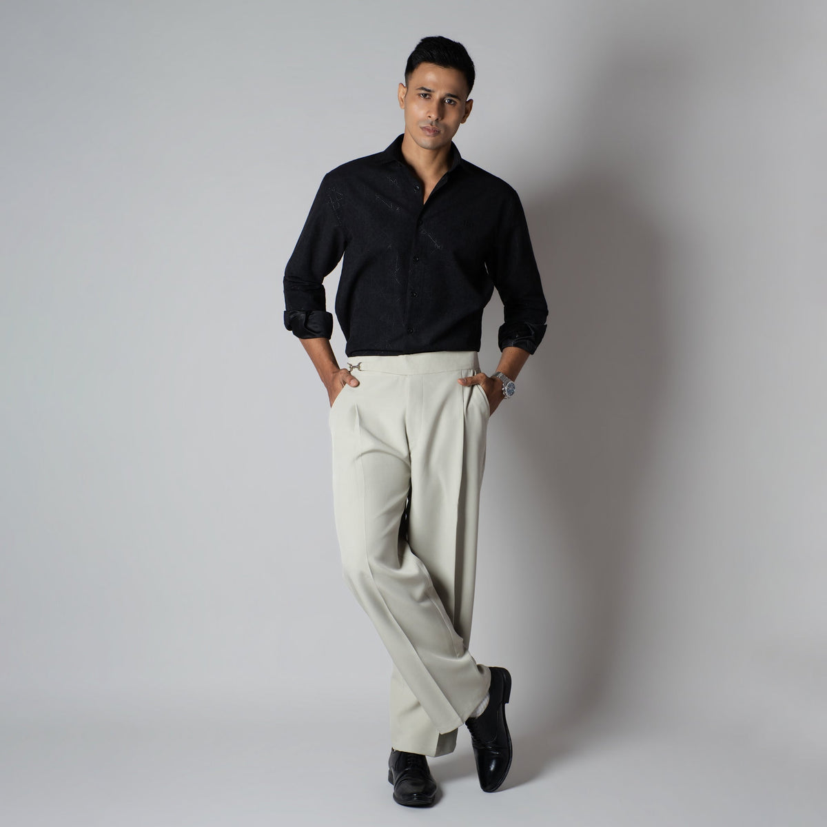 OFF-WHITE D-HOOK TROUSER