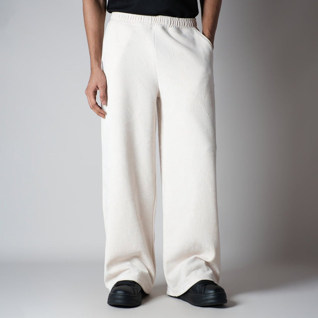 OFF-WHITE SOFTEDGE JACQUARD SWEATPANT