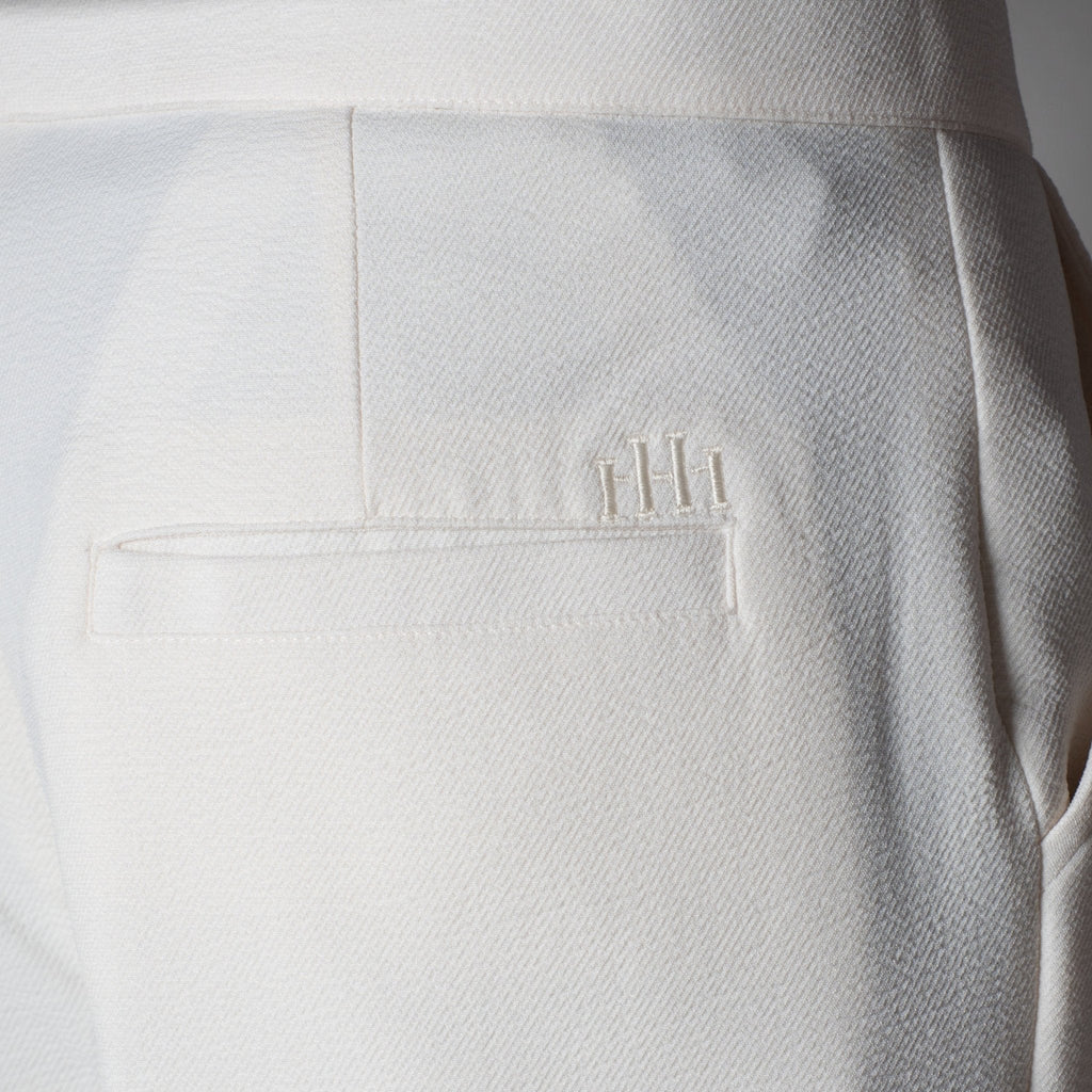 OFF-WHITE SINGLE BUTTON TROUSER