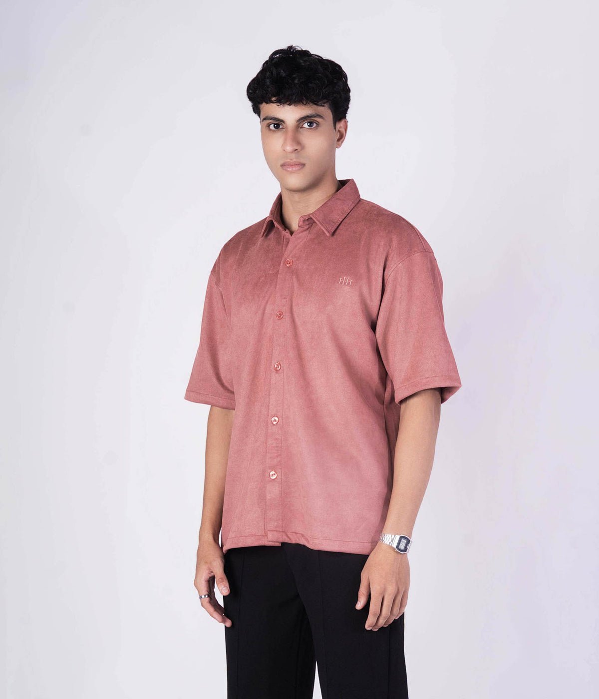 OLD ROSE CLASSIC SUEDE SHIRT
