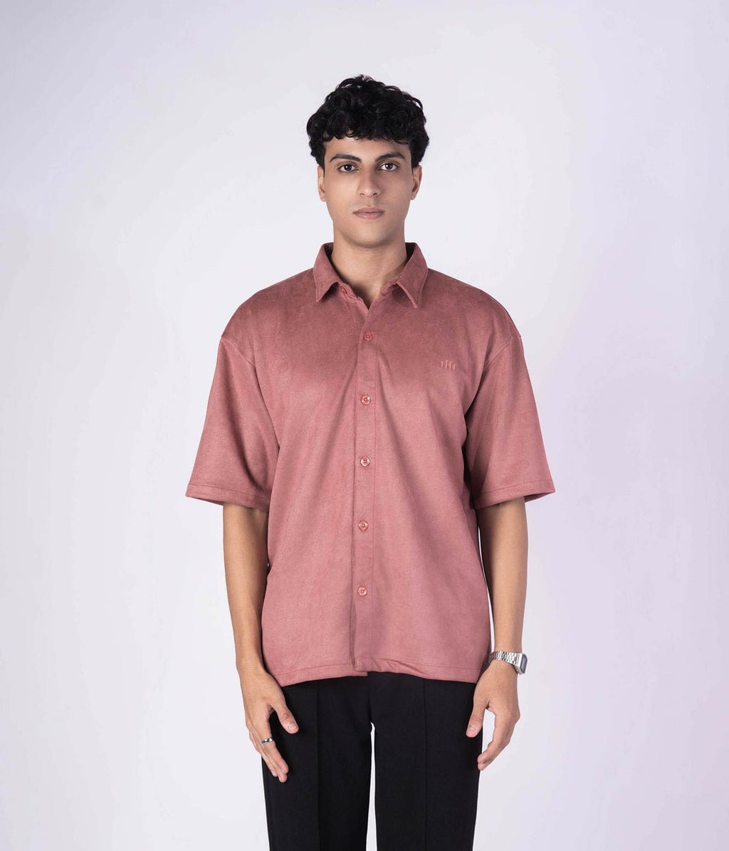 OLD ROSE CLASSIC SUEDE SHIRT
