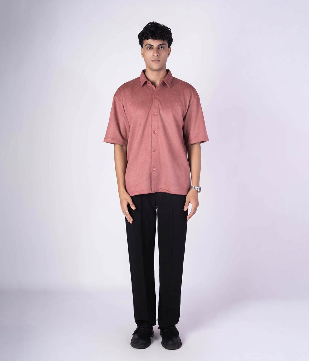 OLD ROSE CLASSIC SUEDE SHIRT