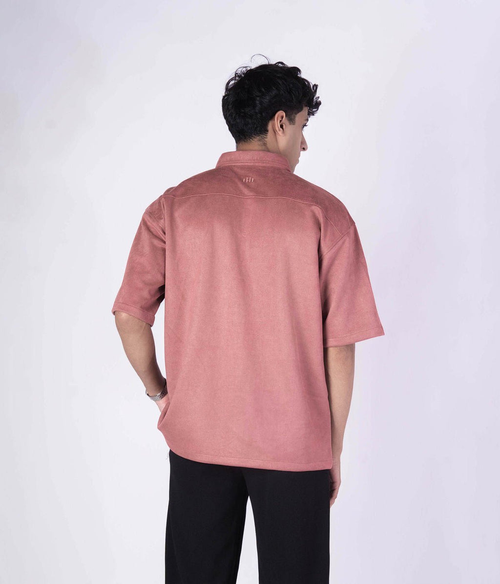 OLD ROSE CLASSIC SUEDE SHIRT