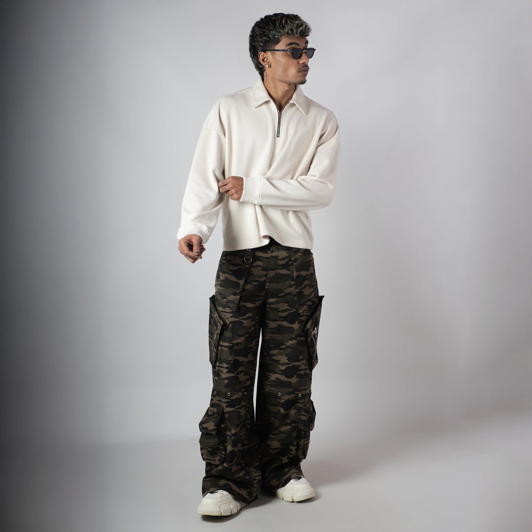 OLIVE BRIGADE CAMO CARGO