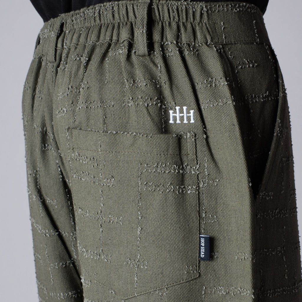 OLIVE ROOFING BOOT CUT DENIM