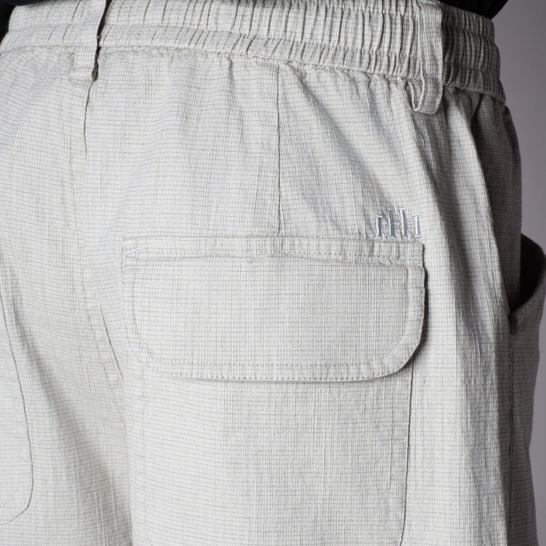 OYESTER CREAM SOFTMOVE COTTON PANTS