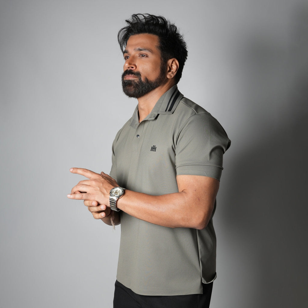 PISTACHIO SEAMLESS CORE POLO