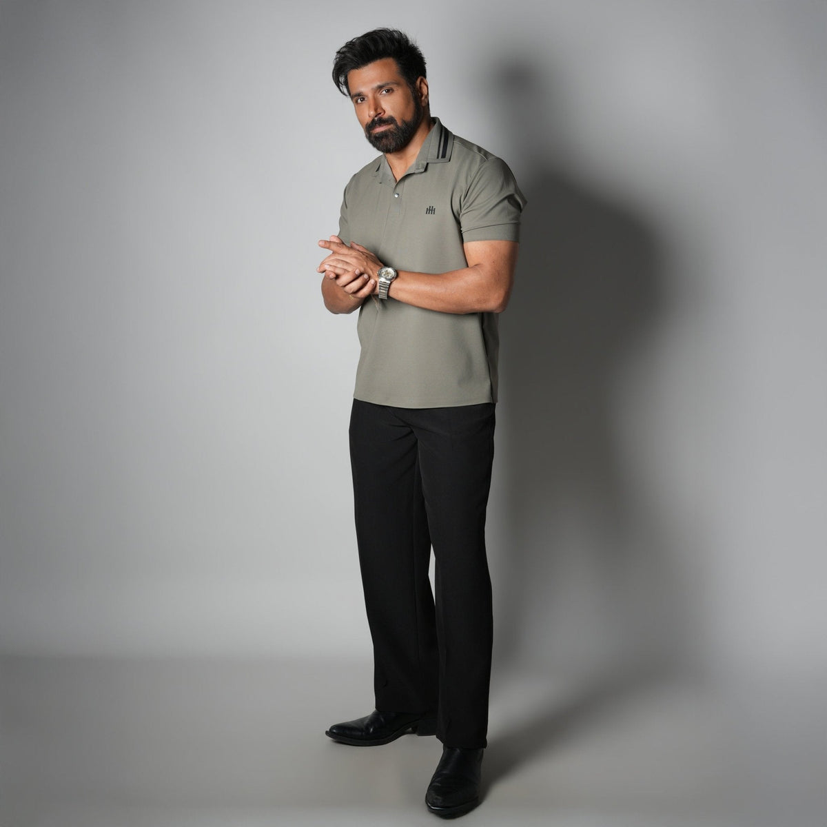 PISTACHIO SEAMLESS CORE POLO