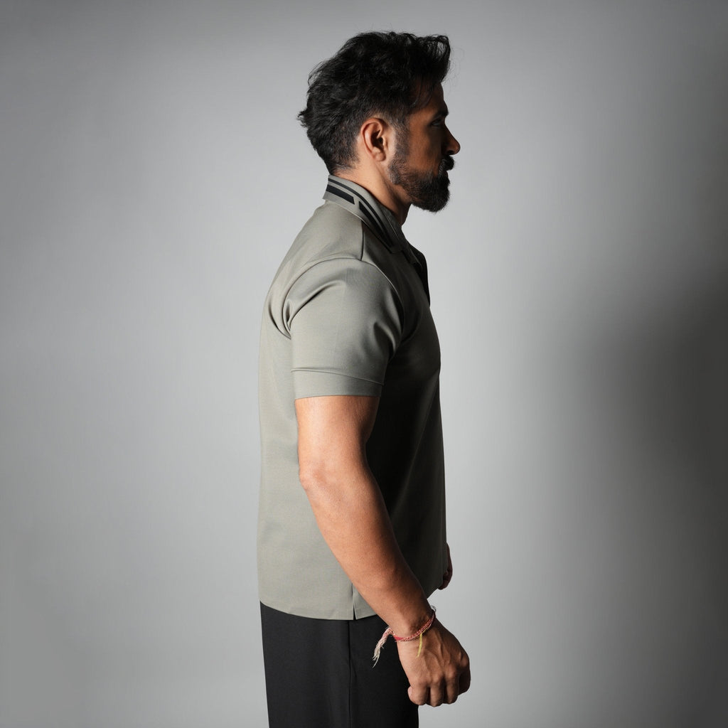 PISTACHIO SEAMLESS CORE POLO
