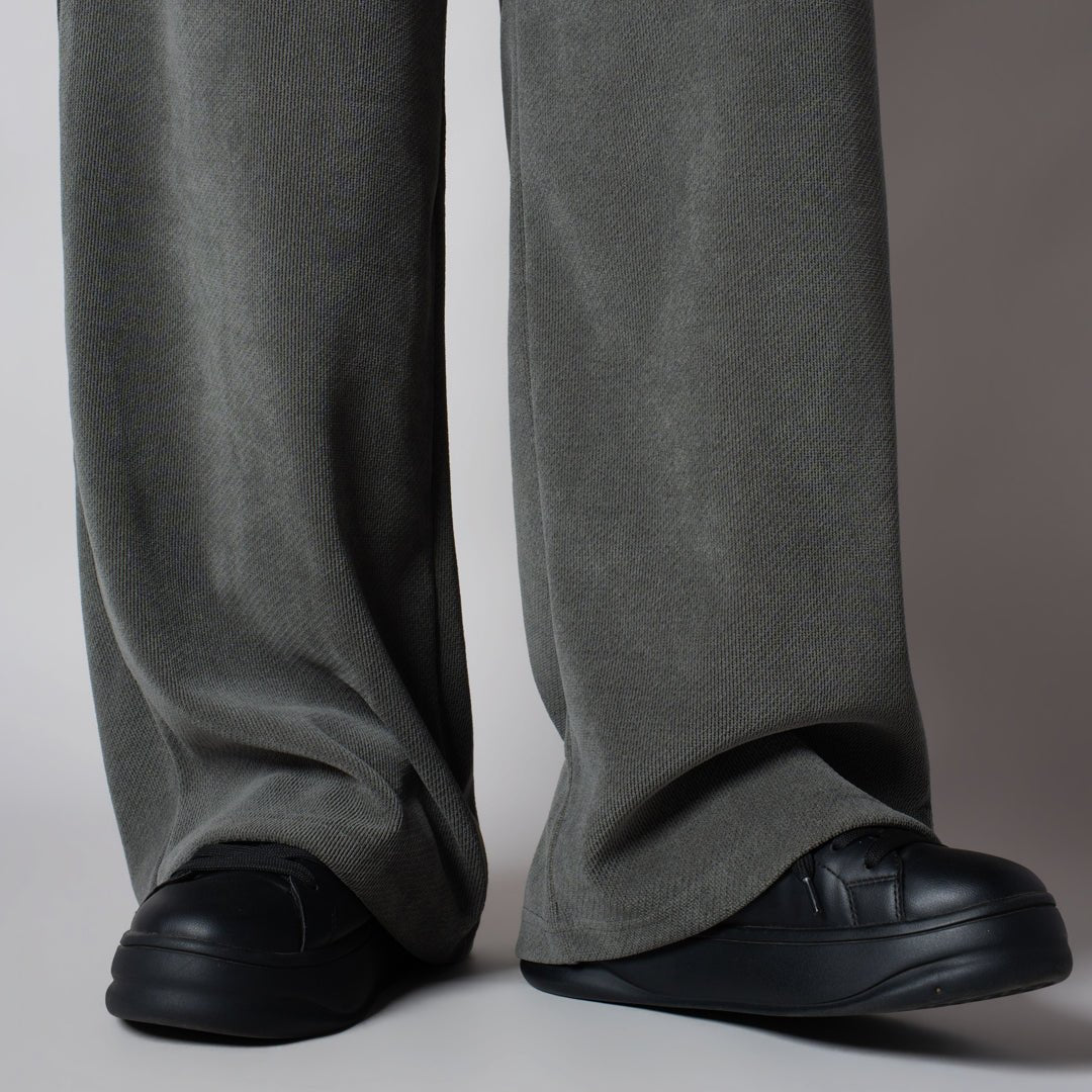 SAGE GREEN KNITDRIP SWEATPANTS