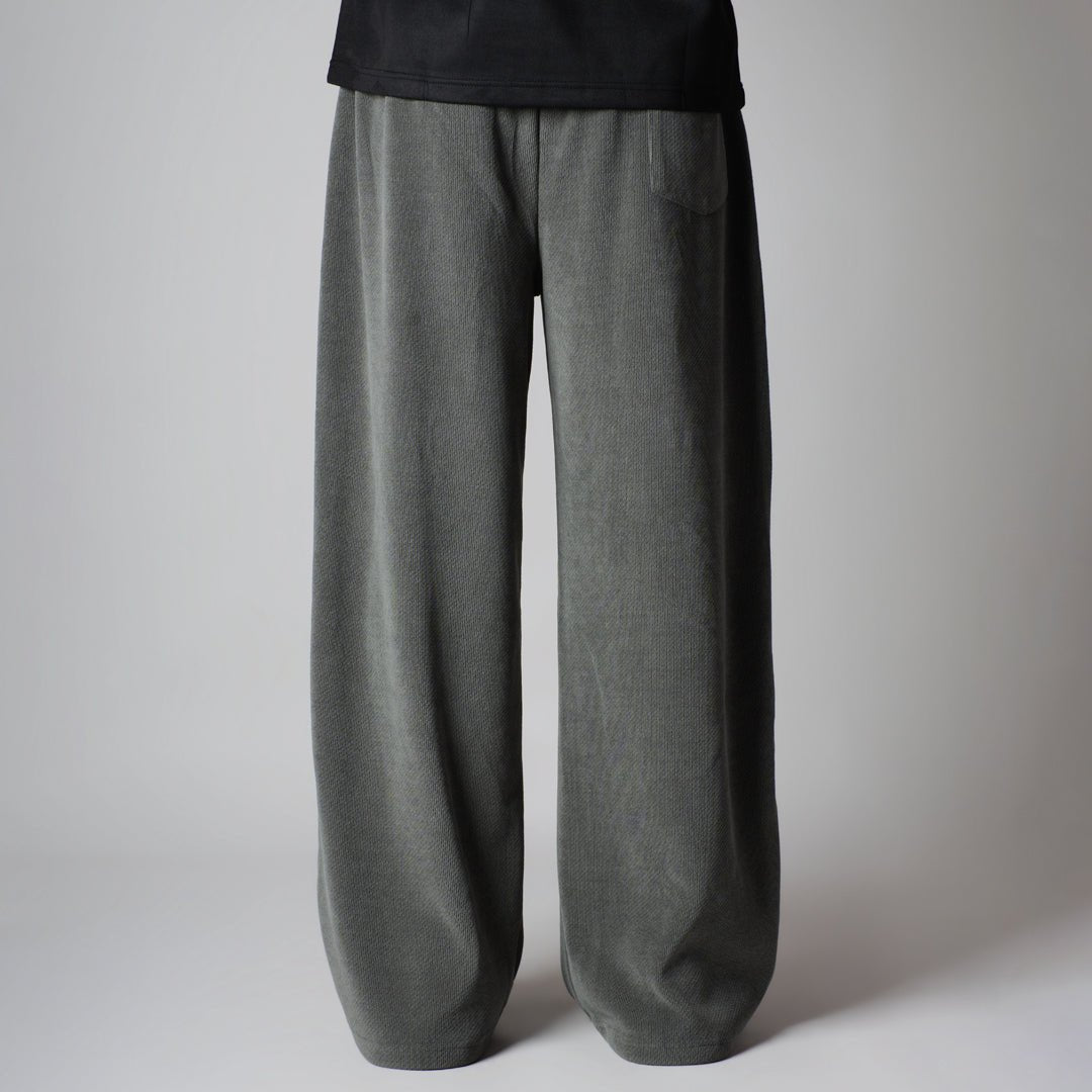SAGE GREEN KNITDRIP SWEATPANTS