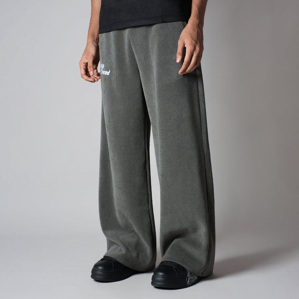 SAGE GREEN KNITDRIP SWEATPANTS