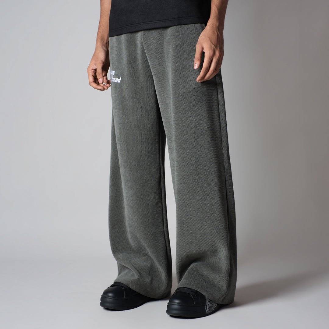 SAGE GREEN KNITDRIP SWEATPANTS
