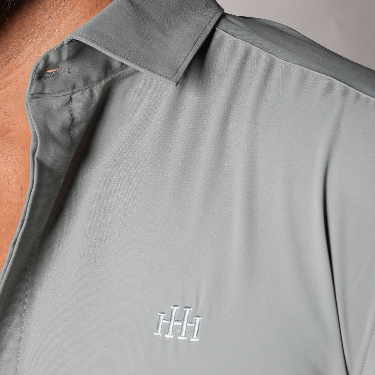 SAGE GREY KOREAN ULTRALITE SHIRT