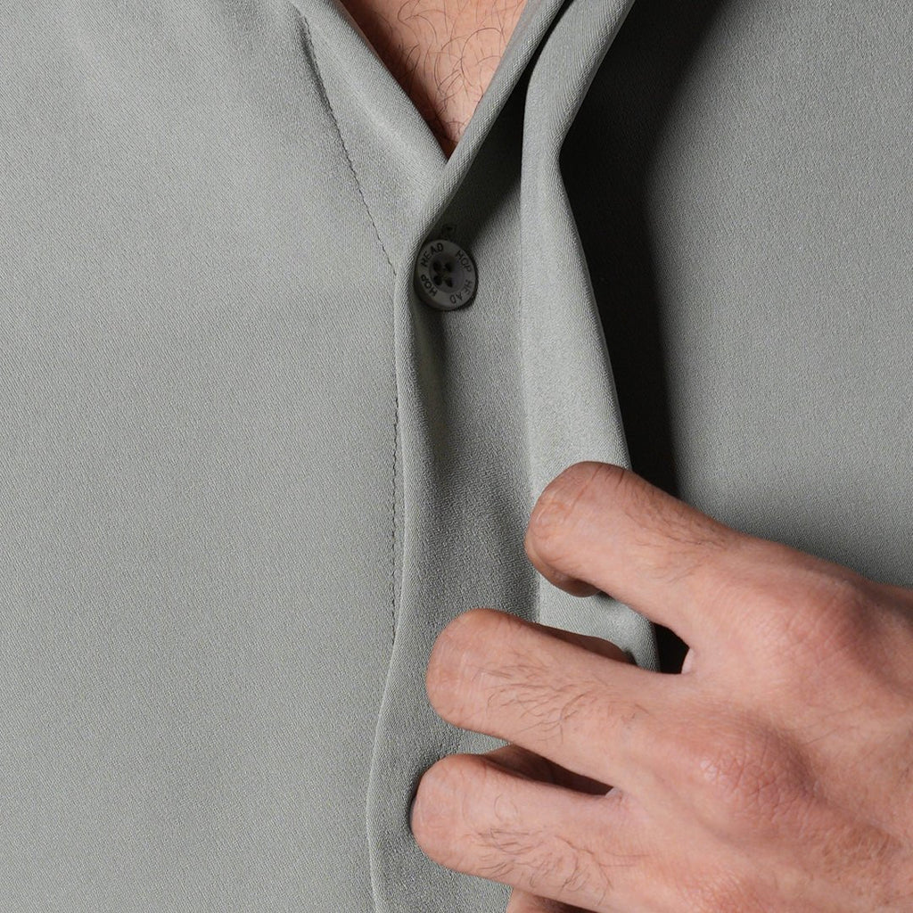SAGE MIST KOREAN SHIRT