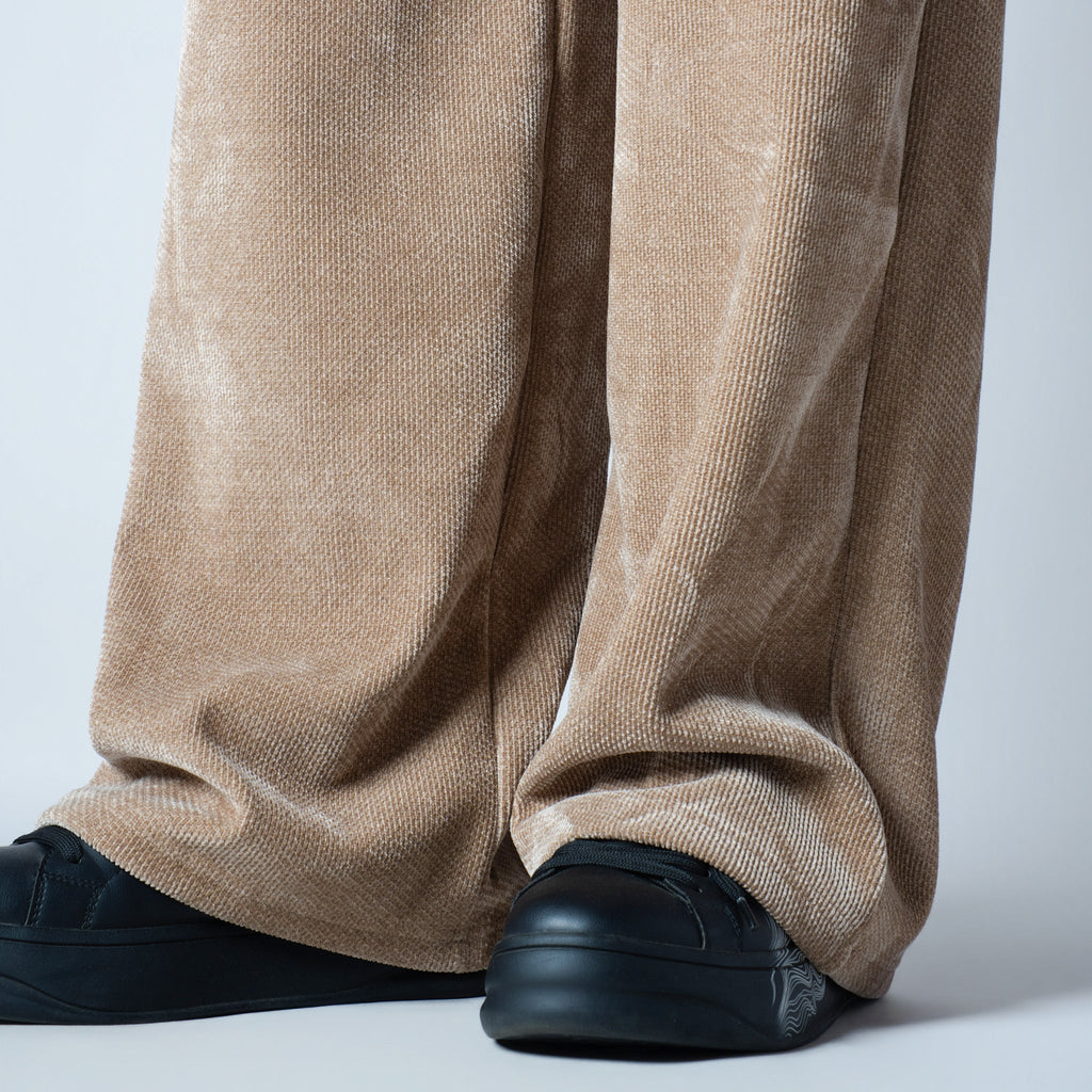 SAND STONE KNITDRIP SWEATPANTS
