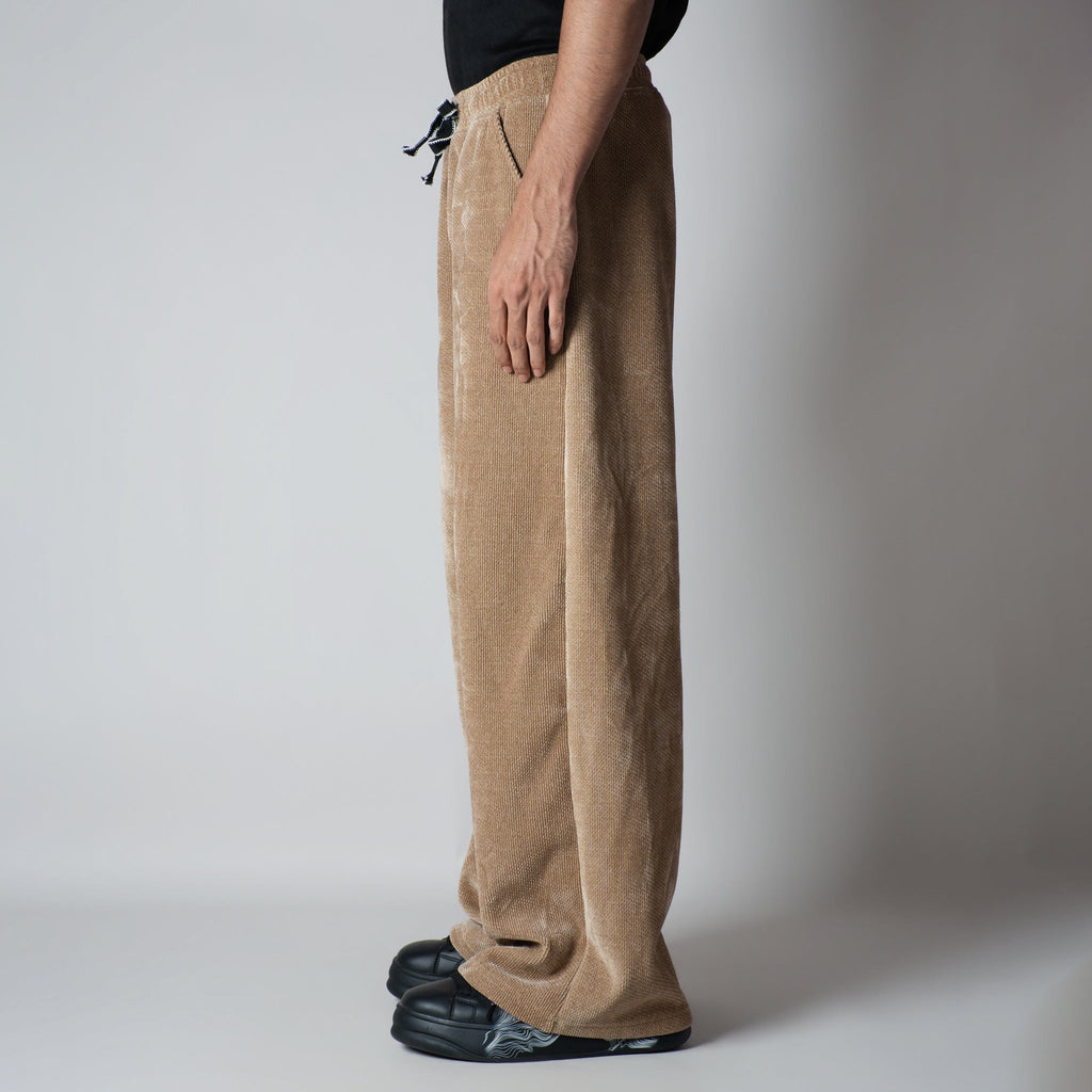 SAND STONE KNITDRIP SWEATPANTS