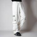WHITE POCKET DENIM CARGO