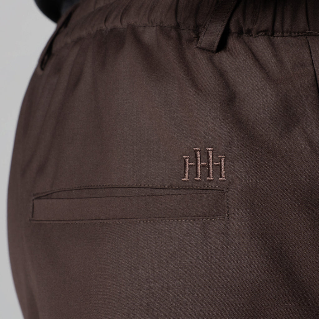 WINE MONO FIT TROUSER