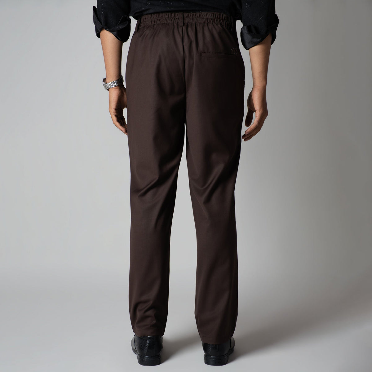 WINE MONO FIT TROUSER