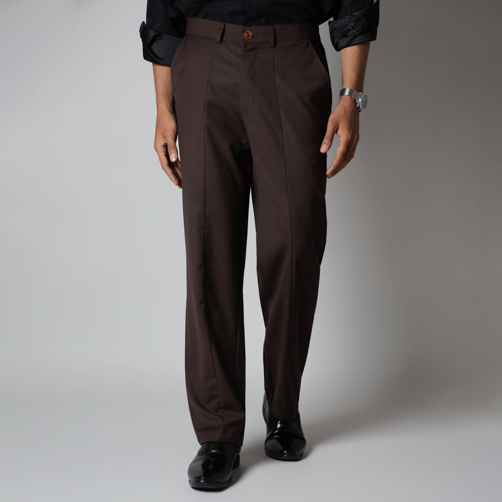 WINE MONO FIT TROUSER