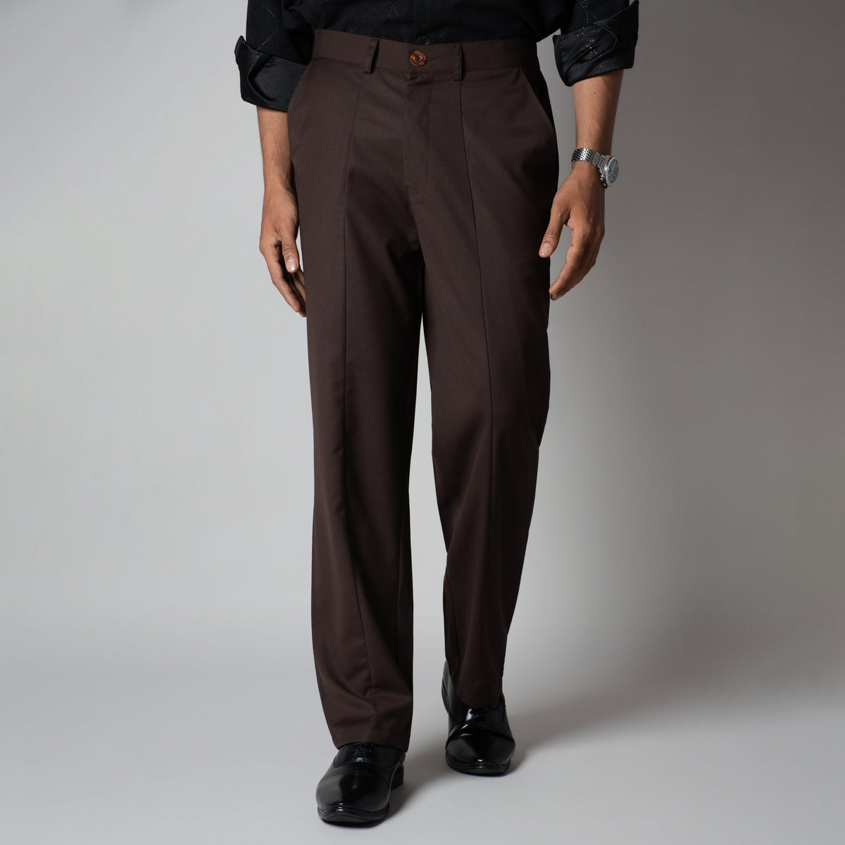 WINE MONO FIT TROUSER