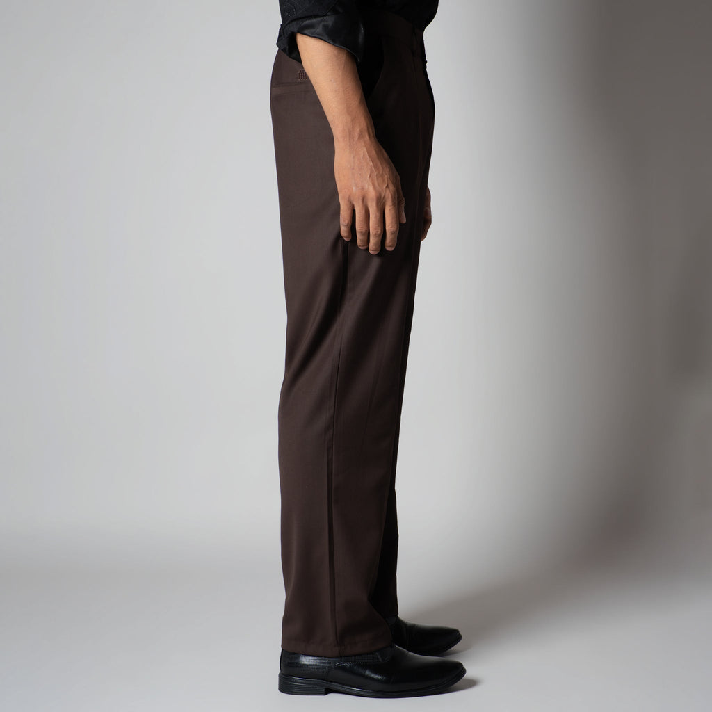 WINE MONO FIT TROUSER